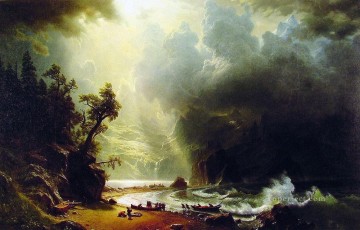 150の主題の芸術作品 Painting - 太平洋岸のピュージェスト・ソート アルバート・ビアシュタット